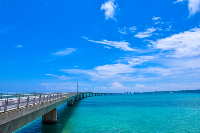 宮古島－宮古島・伊良部大橋全景