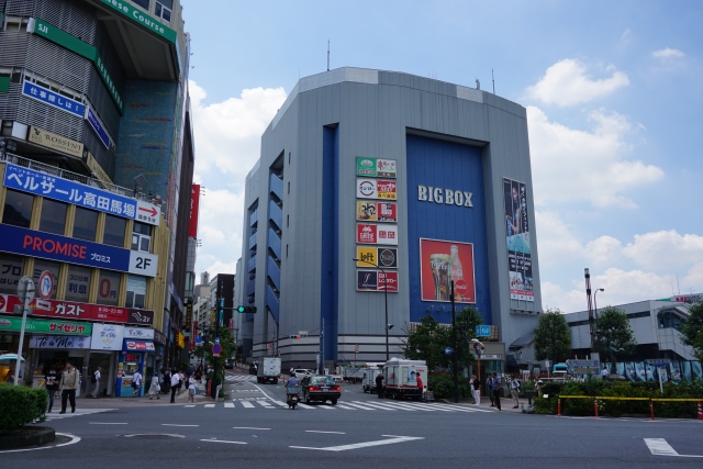 高田馬場－高田馬場駅前　ビッグボックスなど
