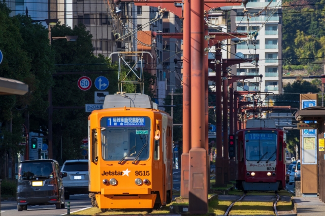鹿児島－鹿児島を走る路面電車