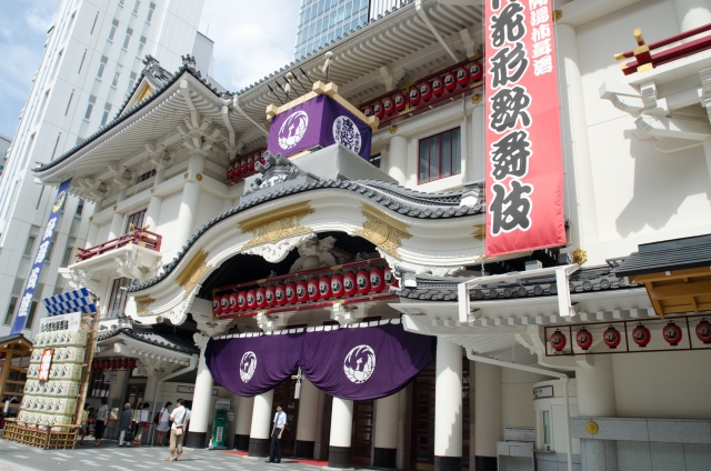 銀座－歌舞伎座の風景13