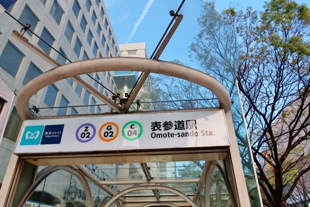 表参道駅1
