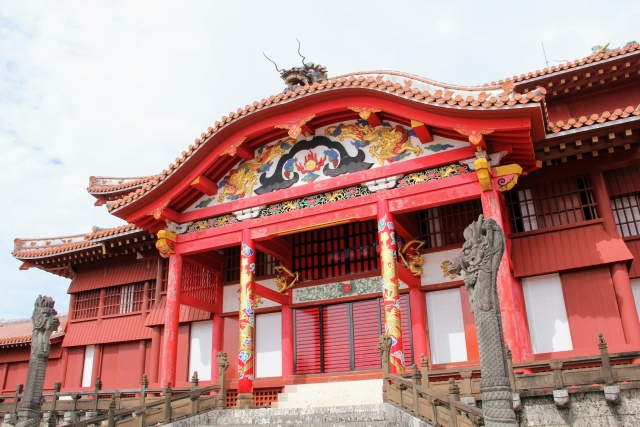 那覇市ー首里城　正殿